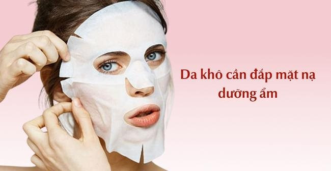 Đắp mặt nạ dưỡng ẩm thường xuyên giúp cung cấp độ ẩm sâu và dưỡng chất cho da khô
