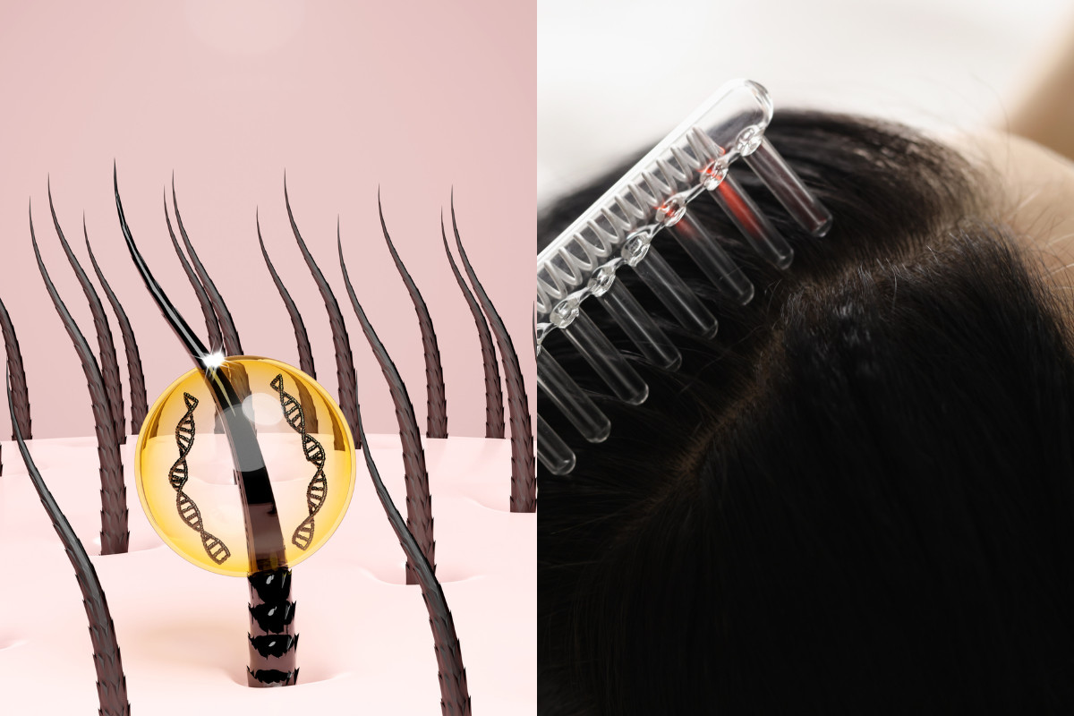 Làm sạch sâu da đầu giúp tóc khỏe mạnh