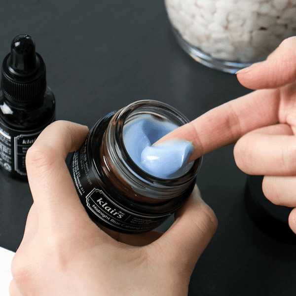 Kem dưỡng làm dịu da Dear Klairs Midnight Blue Calming Cream cho da dầu nhạy cảm