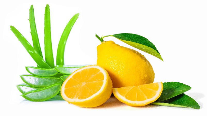 Mặt nạ chanh và lô hội giúp làm sáng da mặt cấp tốc tại nhà