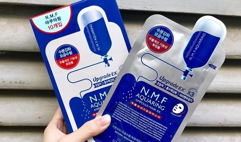 Mặt nạ cấp ẩm chuyên sâu Mediheal N.M.F Aquaring Ampoule.