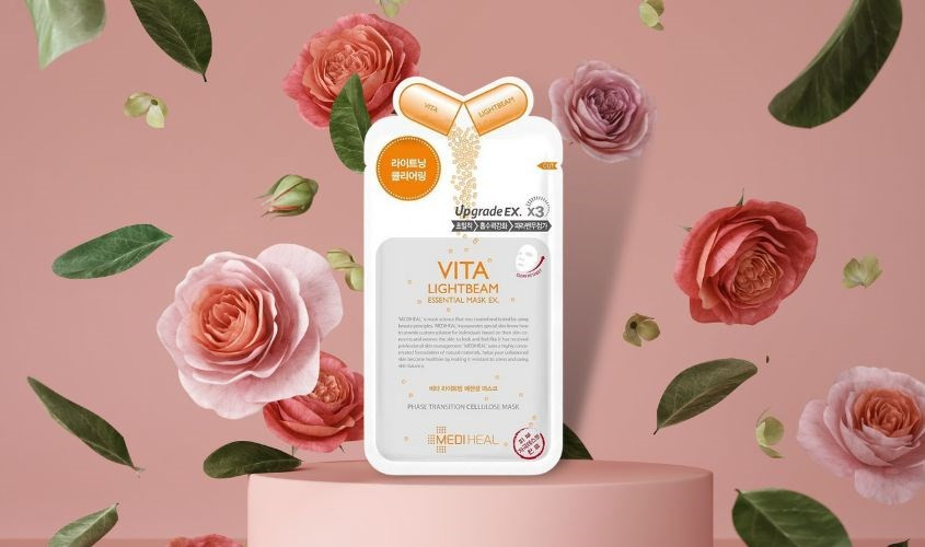 Mặt nạ dưỡng sáng da Mediheal Vita Lightbeam Essential.