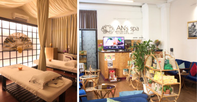 Không gian AN's Spa 18BIS/13 Nguyễn Thị Minh Khai, Quận 1, TP.HCM mang lại cảm giác thư giãn