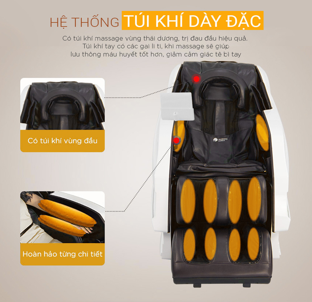 Ghế massage được đặt trong không gian gia đình