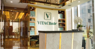 Bên ngoài hoặc không gian trị liệu của VITA Clinic