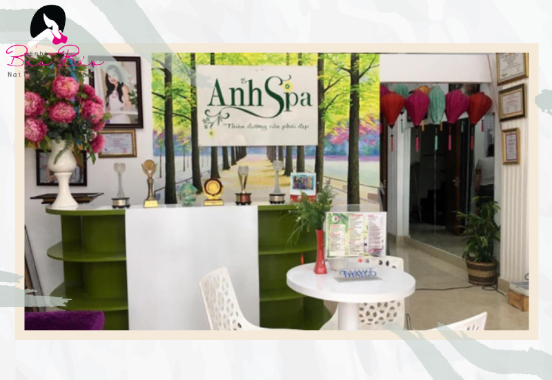 Hình ảnh logo và mặt tiền Anh Spa