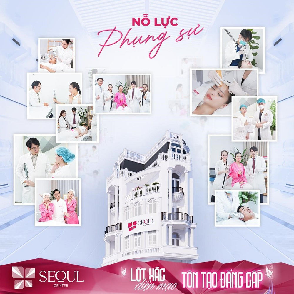 Đội ngũ chuyên gia tại Thẩm mỹ viện Seoul Center sẵn sàng đồng hành cùng khách hàng trên hành trình làm đẹp