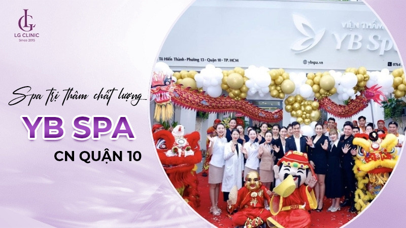 Hình ảnh YB Spa chi nhánh 163/1 Tô Hiến Thành, Quận 10, nơi cung cấp dịch vụ trị thâm uy tín