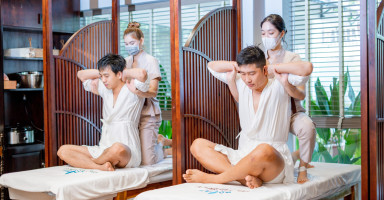 Massage cho nam tại Hạ Spa - Không gian thiên nhiên thư thái giữa lòng thành phố