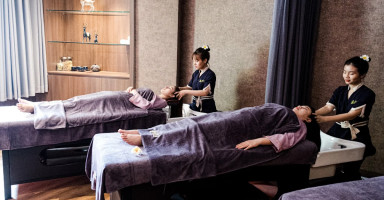 Không gian sang trọng và ấm cúng tại Zen Spa - Foot &amp; Body Massage Quận 5.