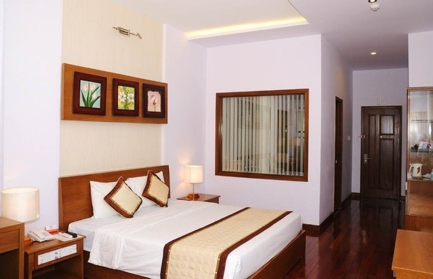 Không gian ấm cúng tại Sao Mai Xanh Hotel