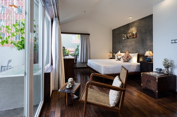 Không gian xanh mát tại The Myst Đồng Khởi