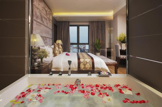 Phòng tắm hiện đại tại Athena Sài Gòn