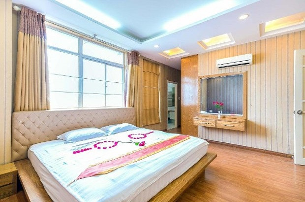 Phòng ngủ thoáng đãng tại Khải Hoàn