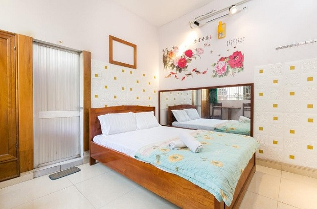 Phòng ngủ thơ mộng tại Phương Hải Quỳnh