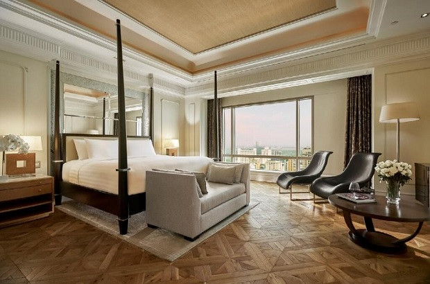 Căn phòng ngủ hạng sang tại InterContinental Saigon