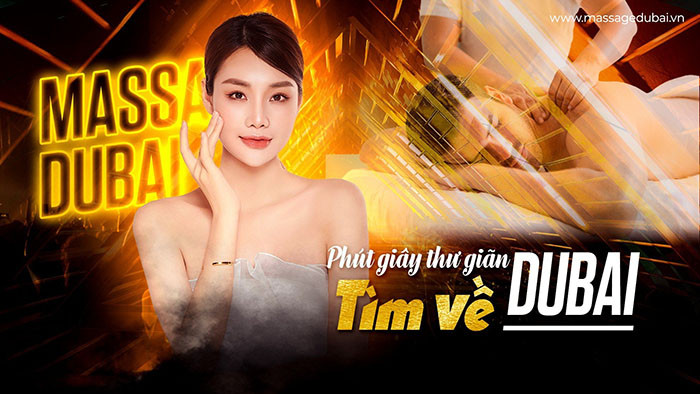 Khách hàng thư giãn tại một chi nhánh Massage Dubai Luxury TPHCM