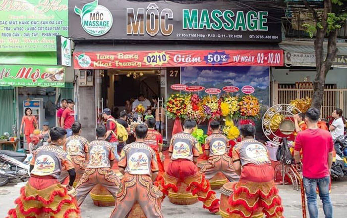 Phòng massage thư giãn tại Mộc Massage Quận 11