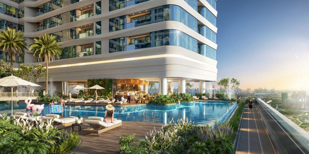 Khu vực thư giãn với hồ bơi tại King Spa, mang lại trải nghiệm đẳng cấp.