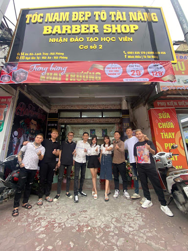 Tóc Nam Đẹp Tô Tài Năng CS2 -115 Ngô Gia Tự - tiệm hớt tóc hải phòng