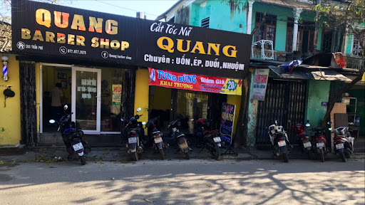 Chuyên tóc Nam, Nữ - Quang Barber Shop - Cắt, Uốn, Ép, Duỗi, Nhuộm - tiệm hớt tóc huế