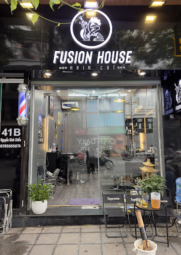 Tiệm Cắt Tóc Fusion House - tiệm hớt tóc Ba Đình