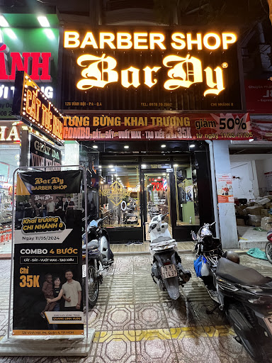 Bardy Barbershop Vĩnh Hội Quận 4 - Cắt Tóc Nam - tiệm hớt tóc Quận 4