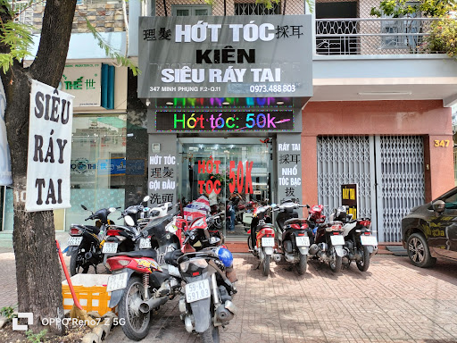 Siêu Ráy Tai, Hớt Tóc Kiên, 347 Minh Phụng, Phường 2, Quận 11 - tiệm hớt tóc Quận 11