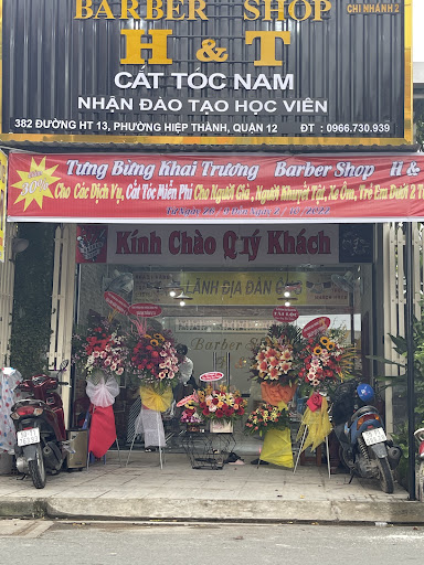 Cắt tóc nam H&T CN2 - tiệm hớt tóc Quận 12