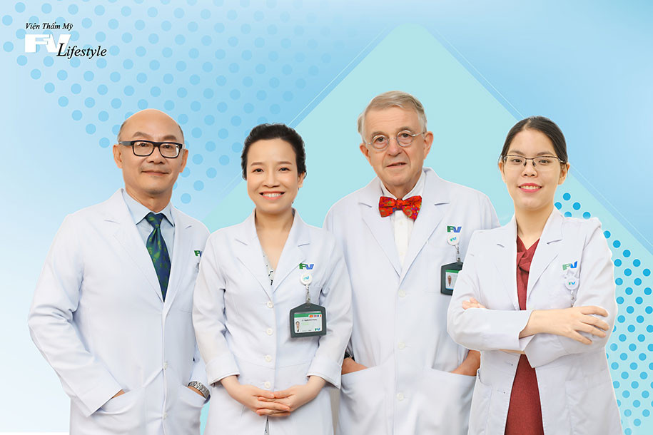 Góc làm đẹp tại Viện Thẩm mỹ FV Lifestyle thuộc Bệnh viện FV, cung cấp dịch vụ trẻ hóa da an toàn và hiệu quả.