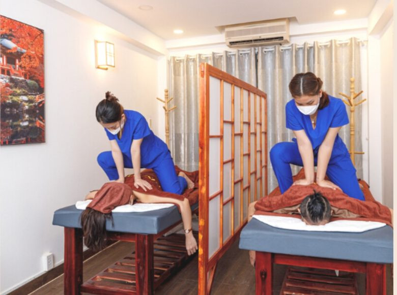 Mô tả phòng massage riêng tư tại Mộc An Spa