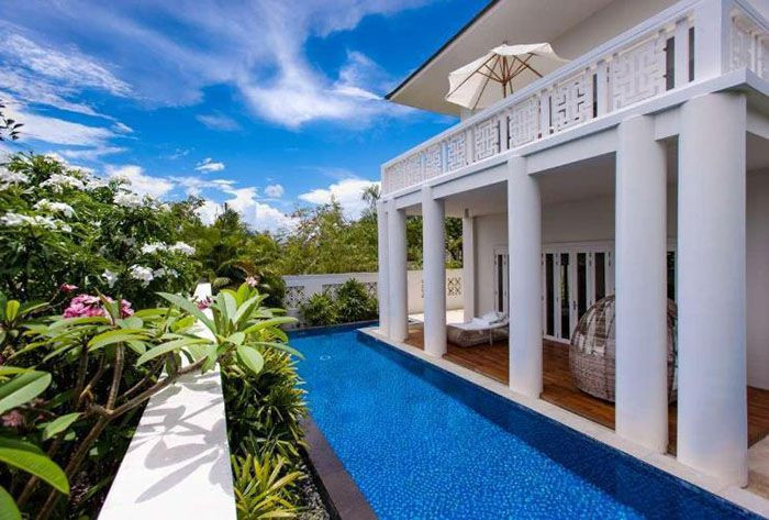 Quan cảnh ở khu biệt thự