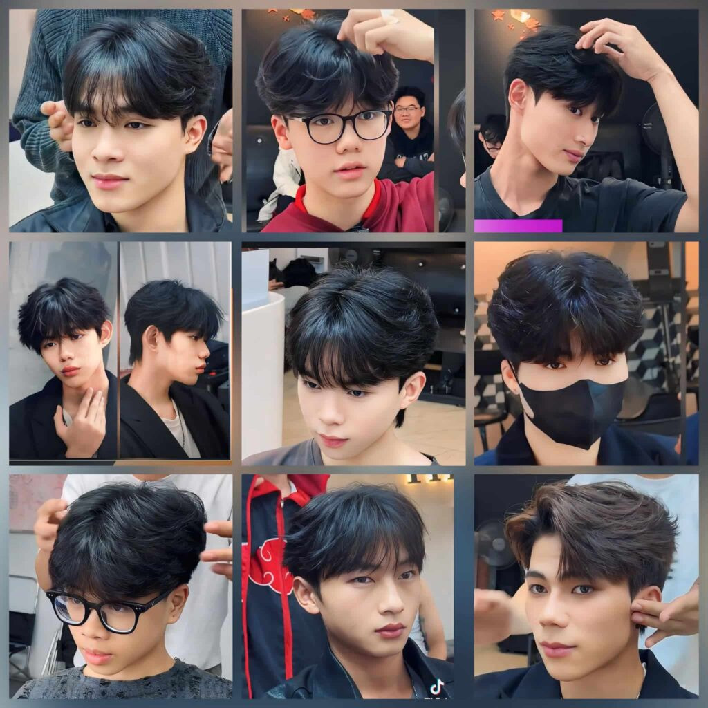 Quang cảnh tiệm THIN BarberShop đông khách