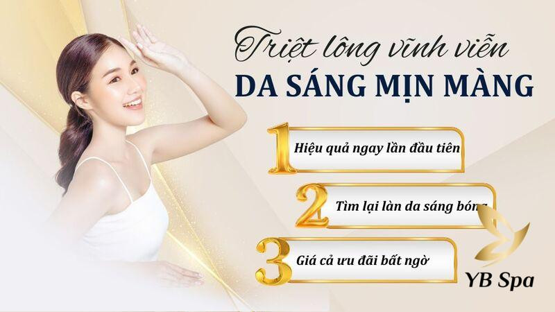 Quy trình ứng dụng công nghệ NANO DIAMOND LIGHT tại YB Spa Gò Vấp, đảm bảo hiệu quả triệt lông vĩnh viễn