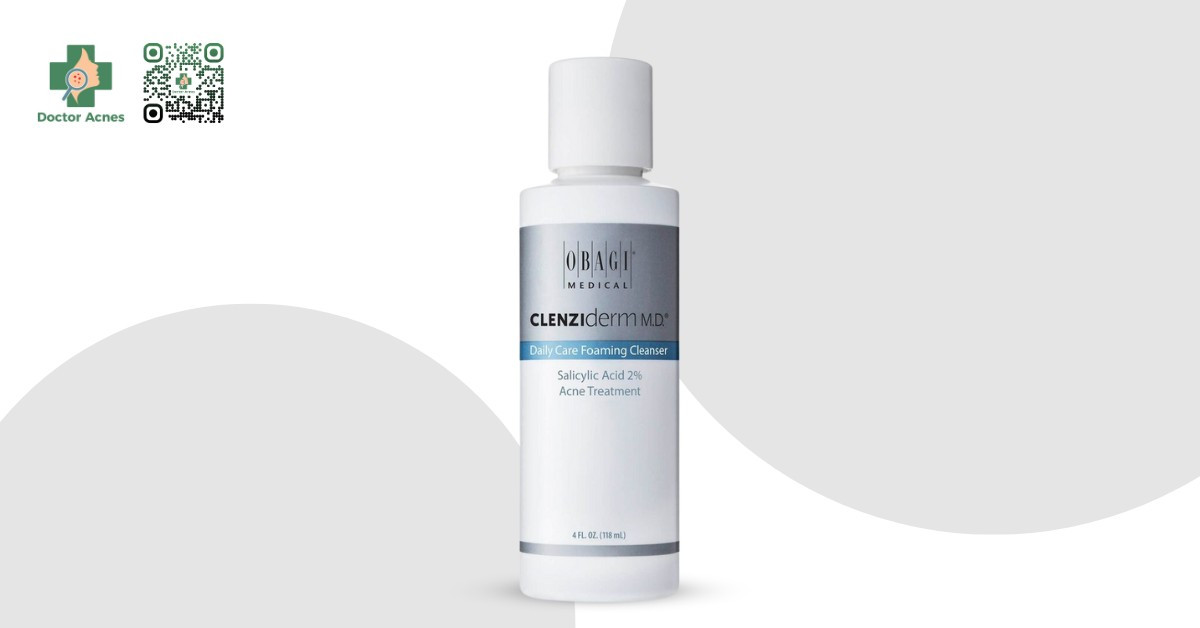 Sữa rửa mặt Obagi Clenziderm MD Daily Care Foaming Cleanser