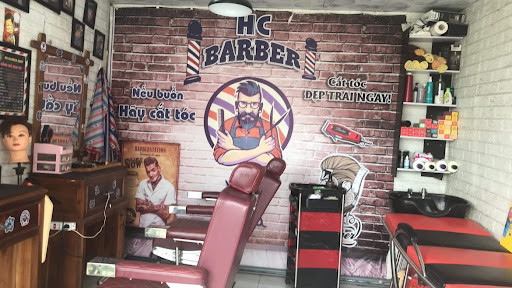 Tiệm tóc nam HC Barber Shop - Không gian cắt tóc nam tại An Giang