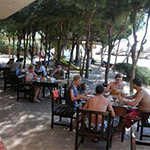 Không gian nhà hàng Sea View tại Muine Ocean Resort and Spa với tầm nhìn ra biển