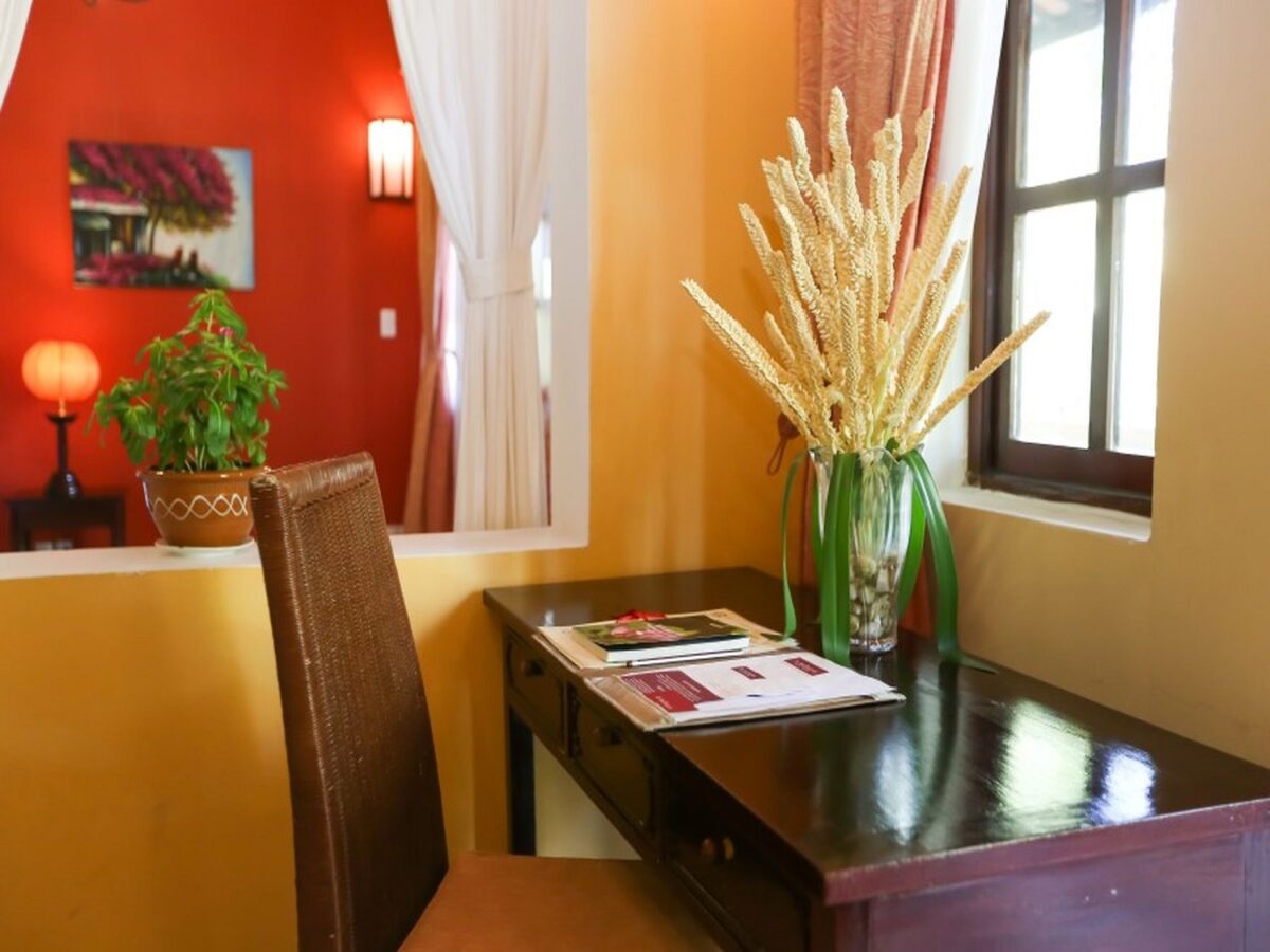 Phòng ngủ tiện nghi, view đẹp tại Le Belhamy Hoi An Resort and Spa