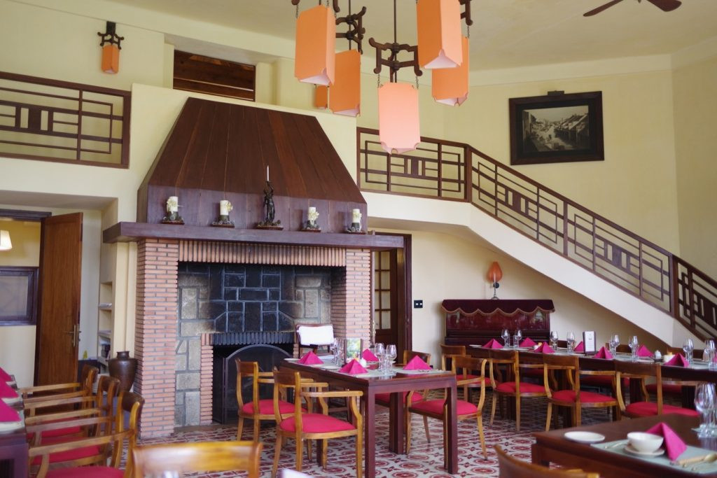 ana mandara villas dalat resort &amp; spa review bữa trưa nhà hàng