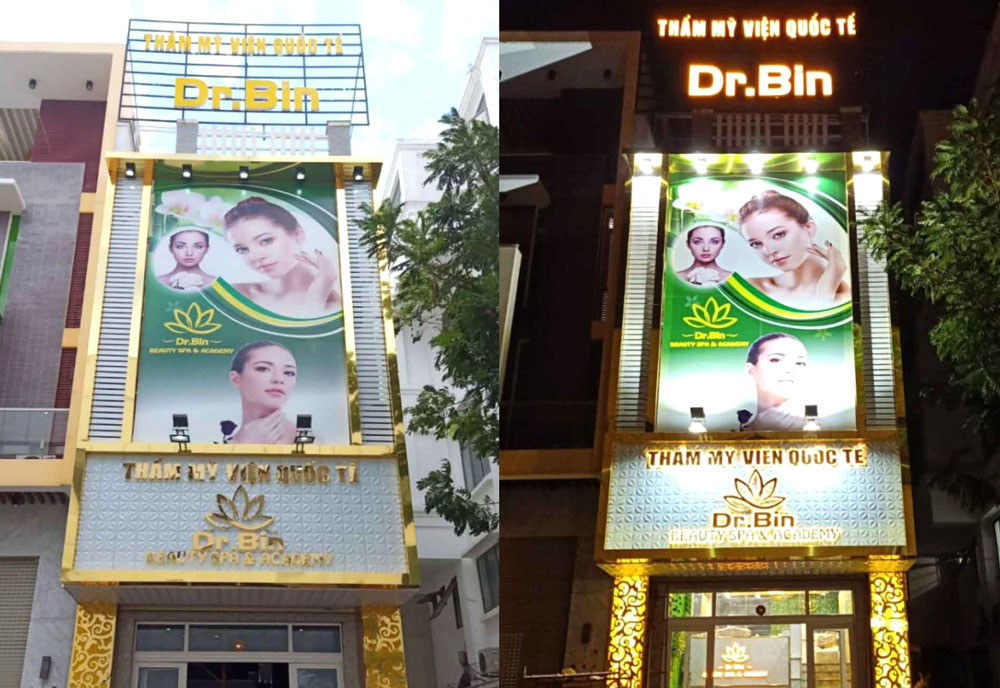 Bảng hiệu thẩm mỹ viện