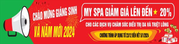 Băng rôn khai trương với thông điệp khuyến mãi rõ ràng và thu hút