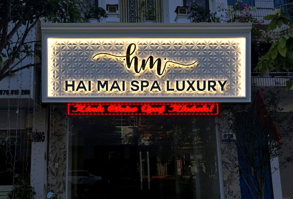 Biển hiệu quảng cáo spa