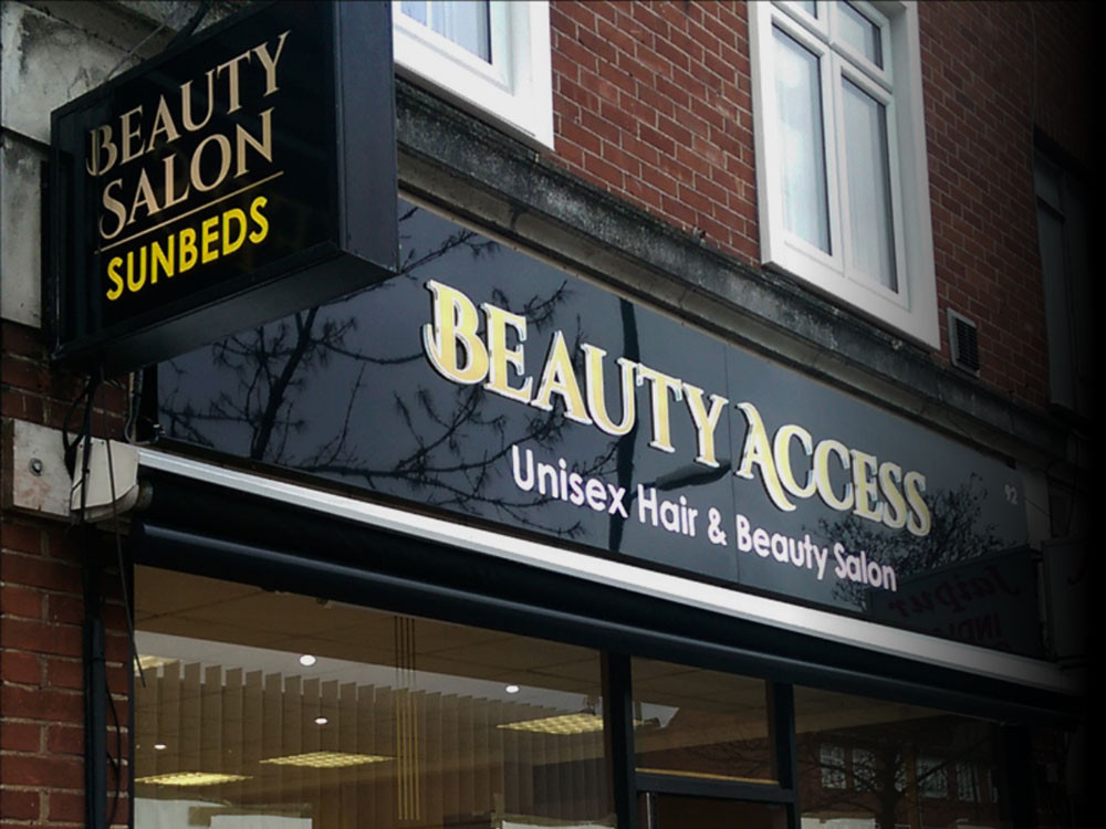 Biển quảng cáo vẫy spa tóc