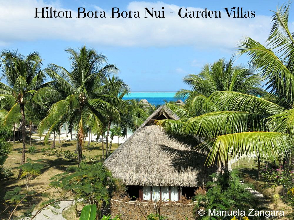 Biệt thự Vườn tại Hilton Bora Bora Nui Resort &amp; Spa với không gian riêng tư và cây xanh bao quanh