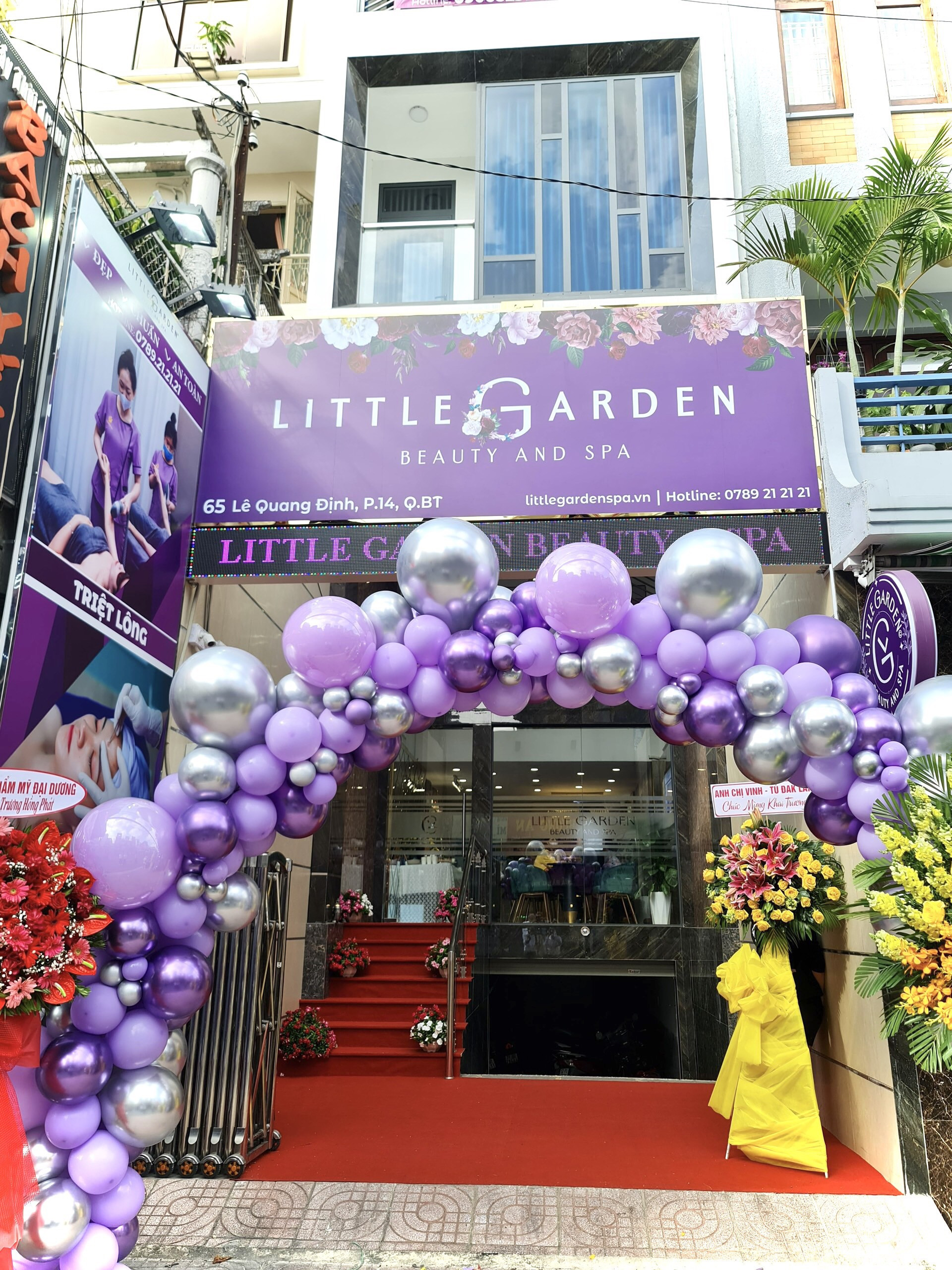 Chi nhánh Little Garden Spa mới tại số 65 Lê Quang Định, Bình Thạnh