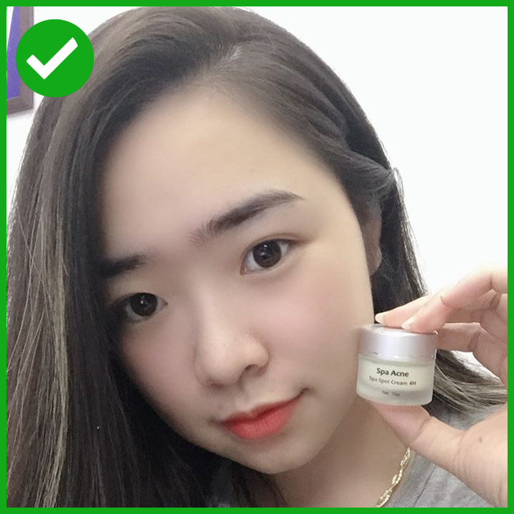 Chi tiết thành phần chính và công dụng của kem trị mụn spa spot cream 4h, giải pháp cho da mụn