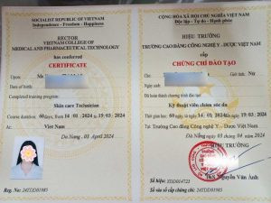 Chứng chỉ hành nghề spa là gì do Bộ Lao động Thương binh và Xã hội ban hành