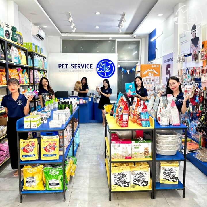 Cửa hàng thú cưng quận 7 cung cấp đa dạng sản phẩm chăm sóc chất lượng