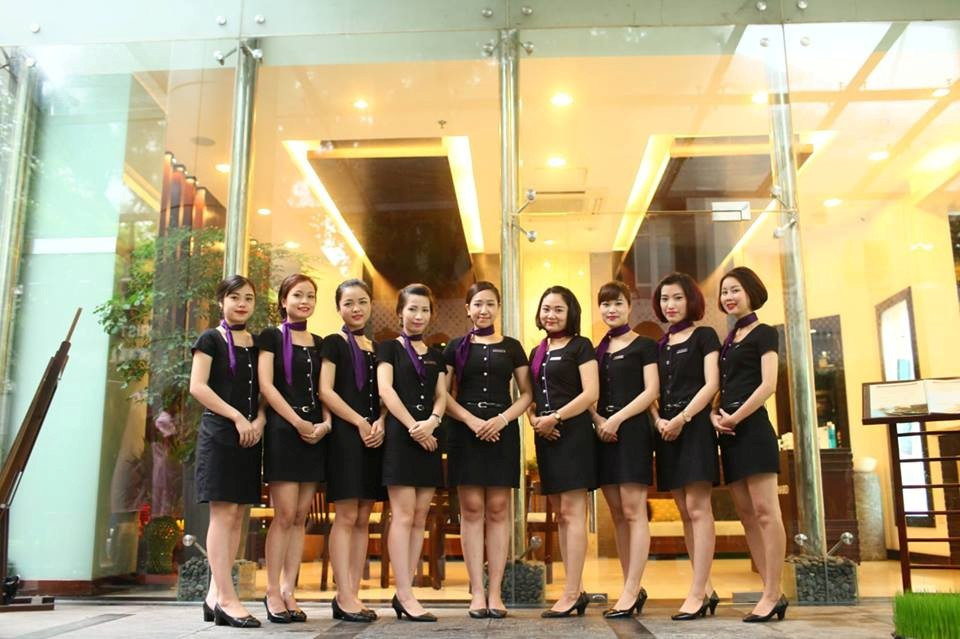 Đội ngũ chuyên viên Royal Spa Hải Phòng chuyên nghiệp, nhiệt tình