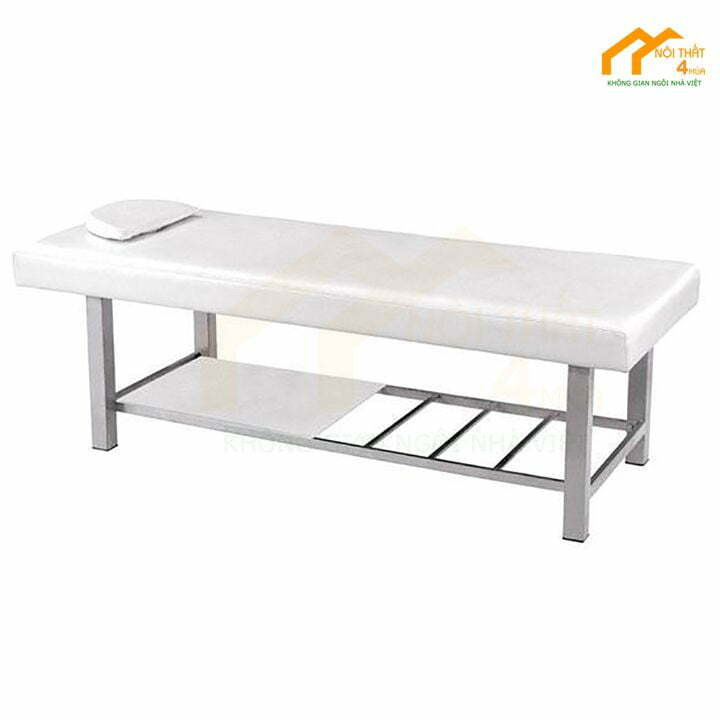 Giường spa chân sắt thanh lý 500k phù hợp cho các liệu trình chăm sóc cơ bản